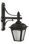 Opviq Lámpara de Pared Exterior Negra BAP-68185-BSY-M2